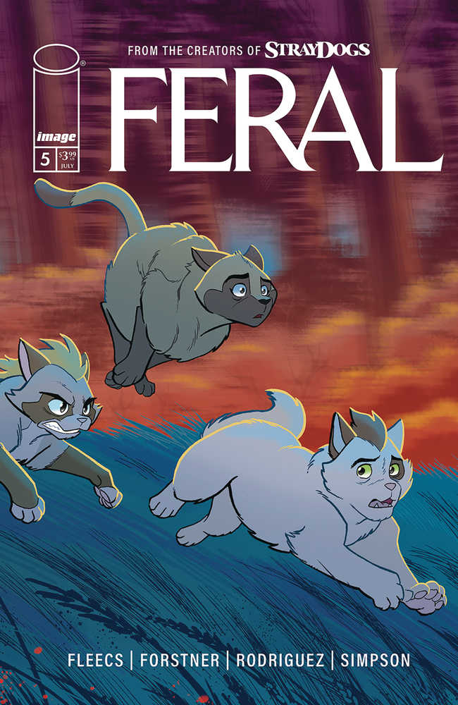 Feral #5 Cover A Forstner Fleecs Forstner