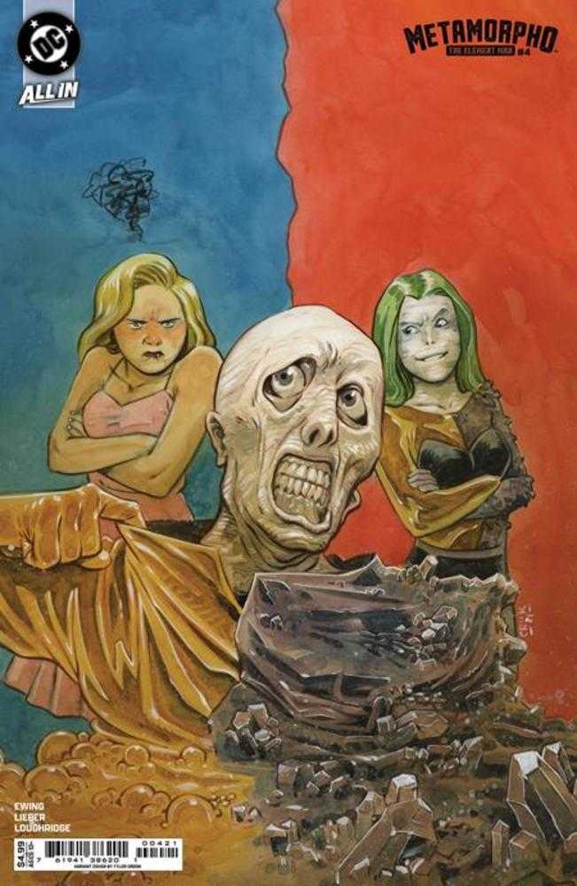 Metamorpho The Element Man #4 Cover B Tyler Crook Card Stock Variant