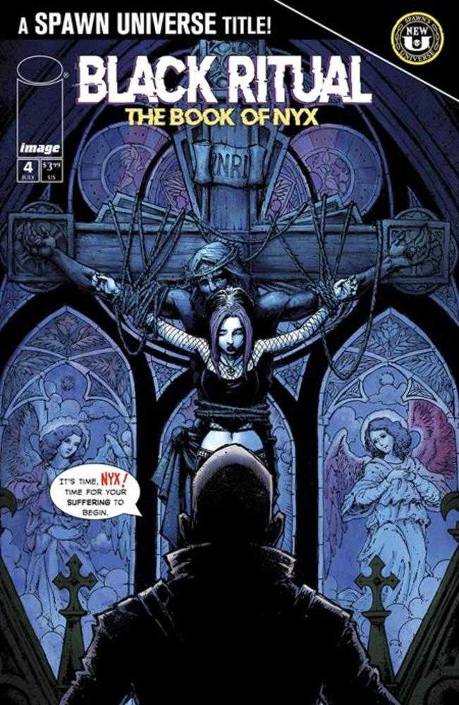 Spawn Black Ritual The Book Of NYX #4 (Of 7) Cover A Nat Jones