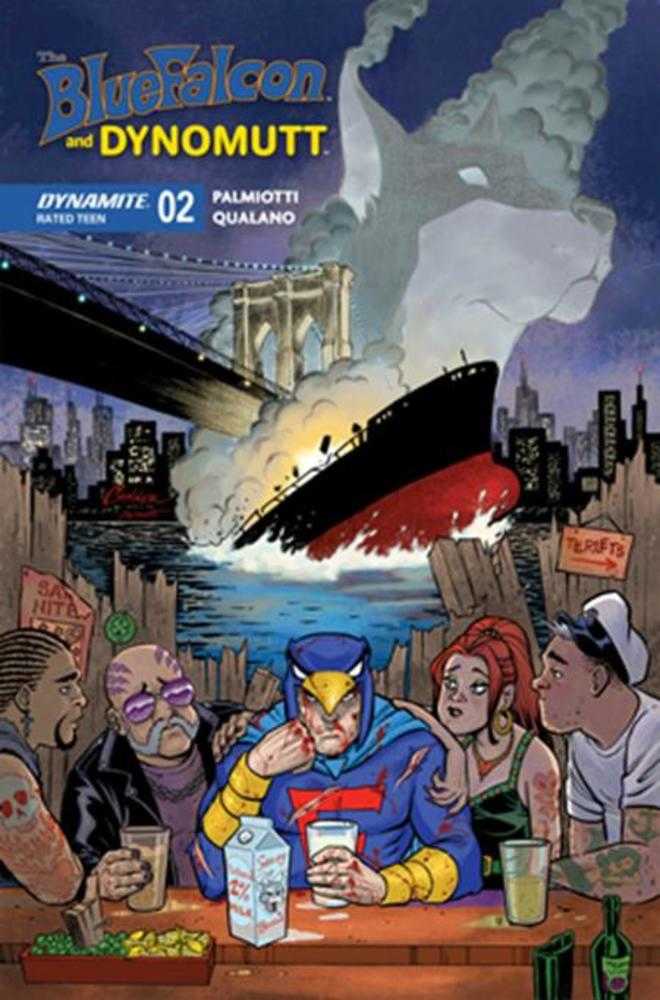 Blue Falcon & Dynomutt #2 Cover B Amanda Conner Variant