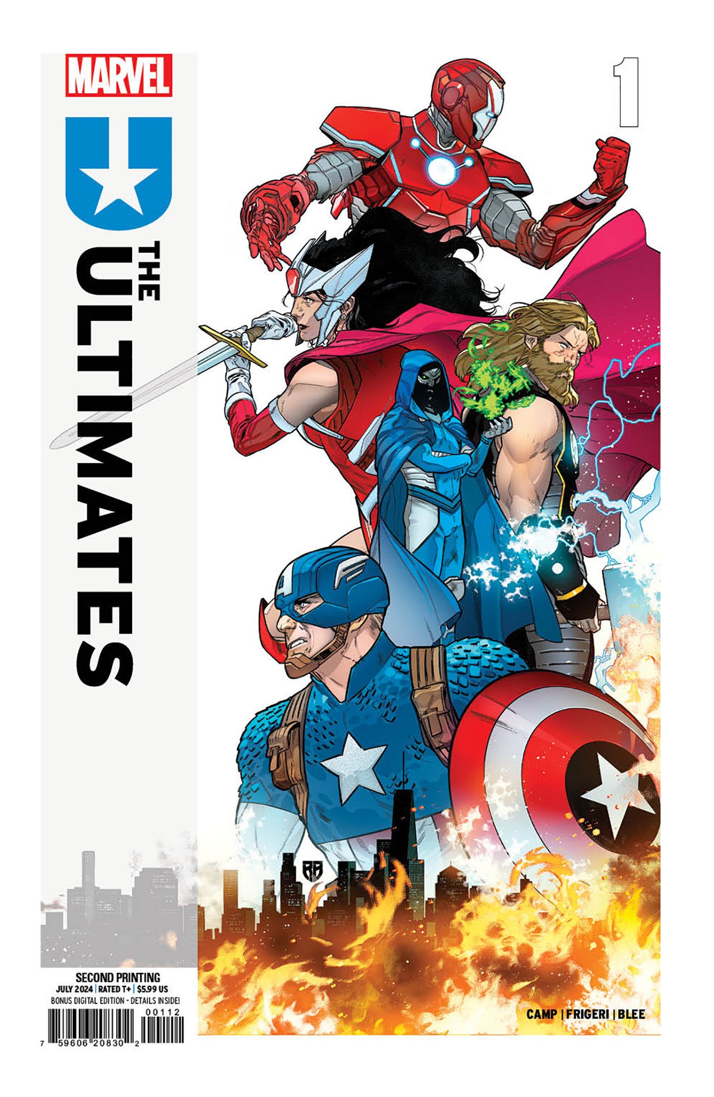 Ultimates #1 R.B. Silva 2nd Print Variant