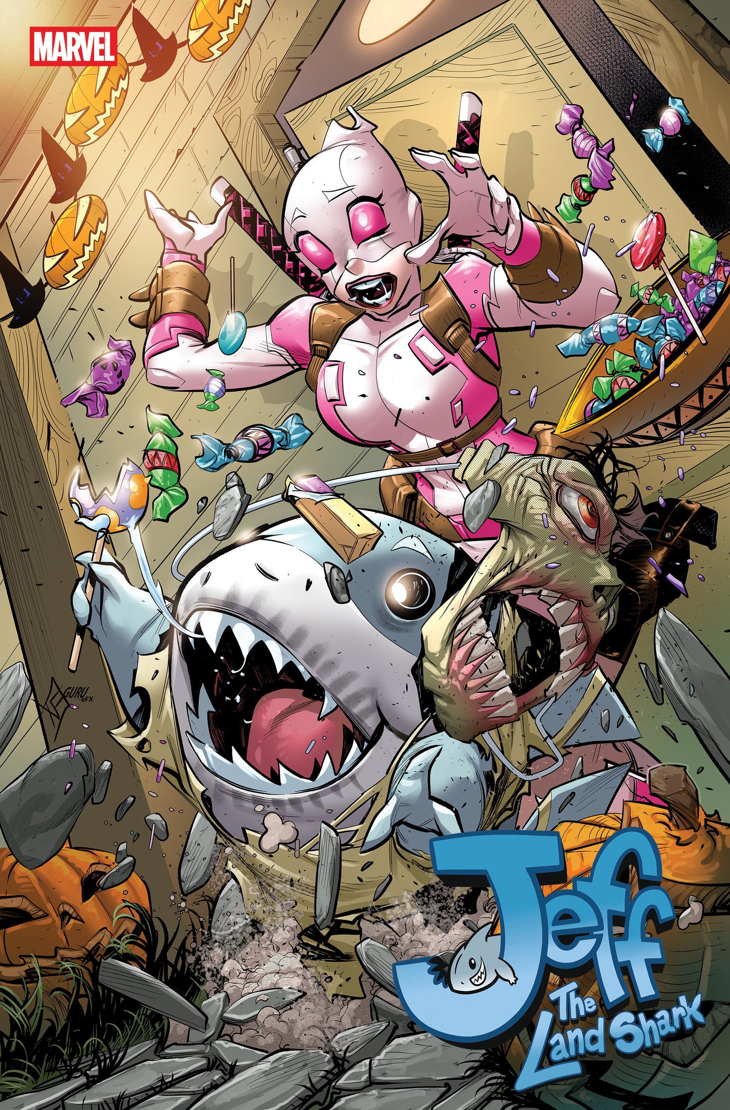 Jeff The Land Shark #5 Federico Vincentini Variant