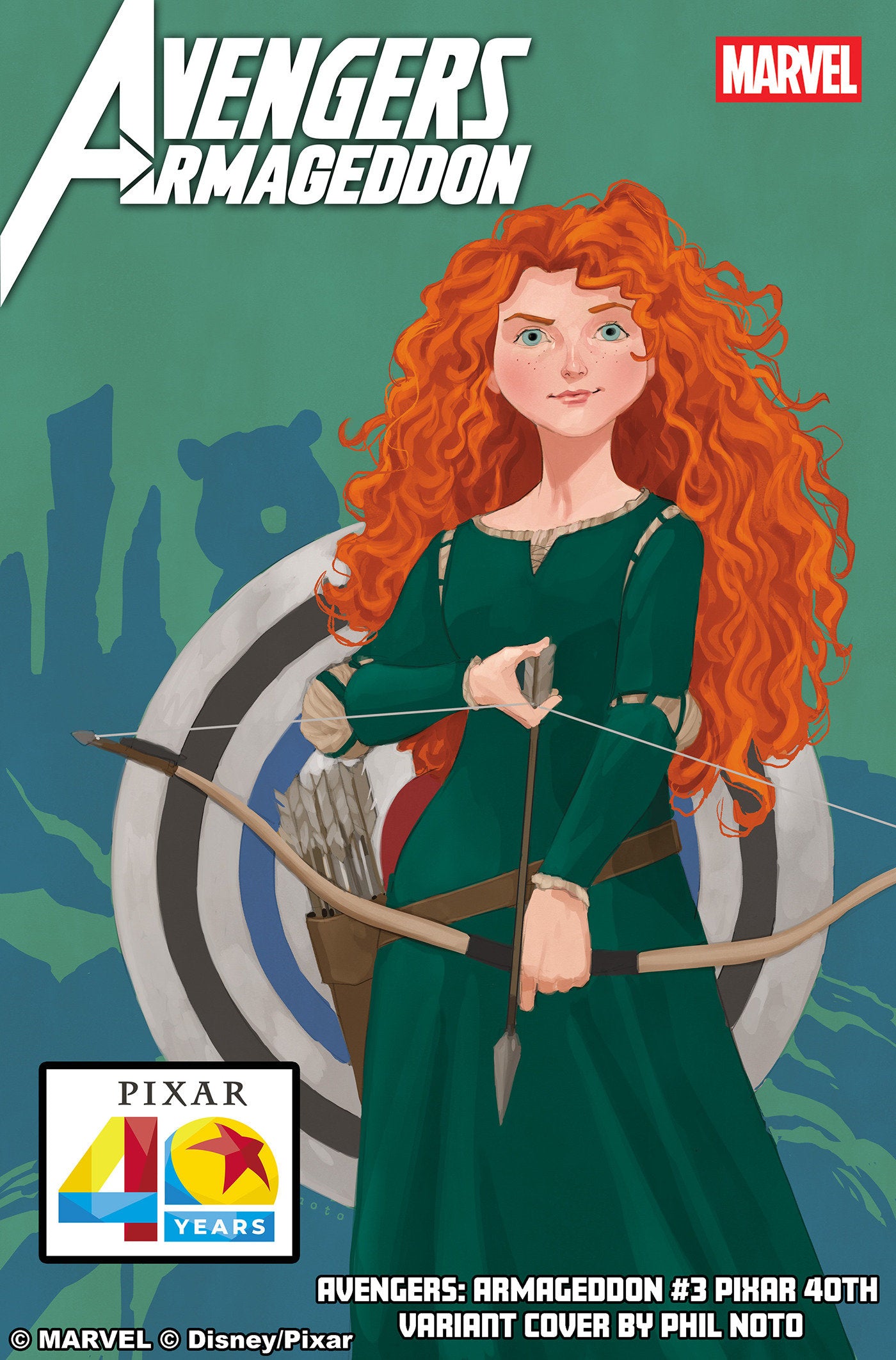 Avengers: Armageddon #3 Phil Noto Pixar 40 Th Variant