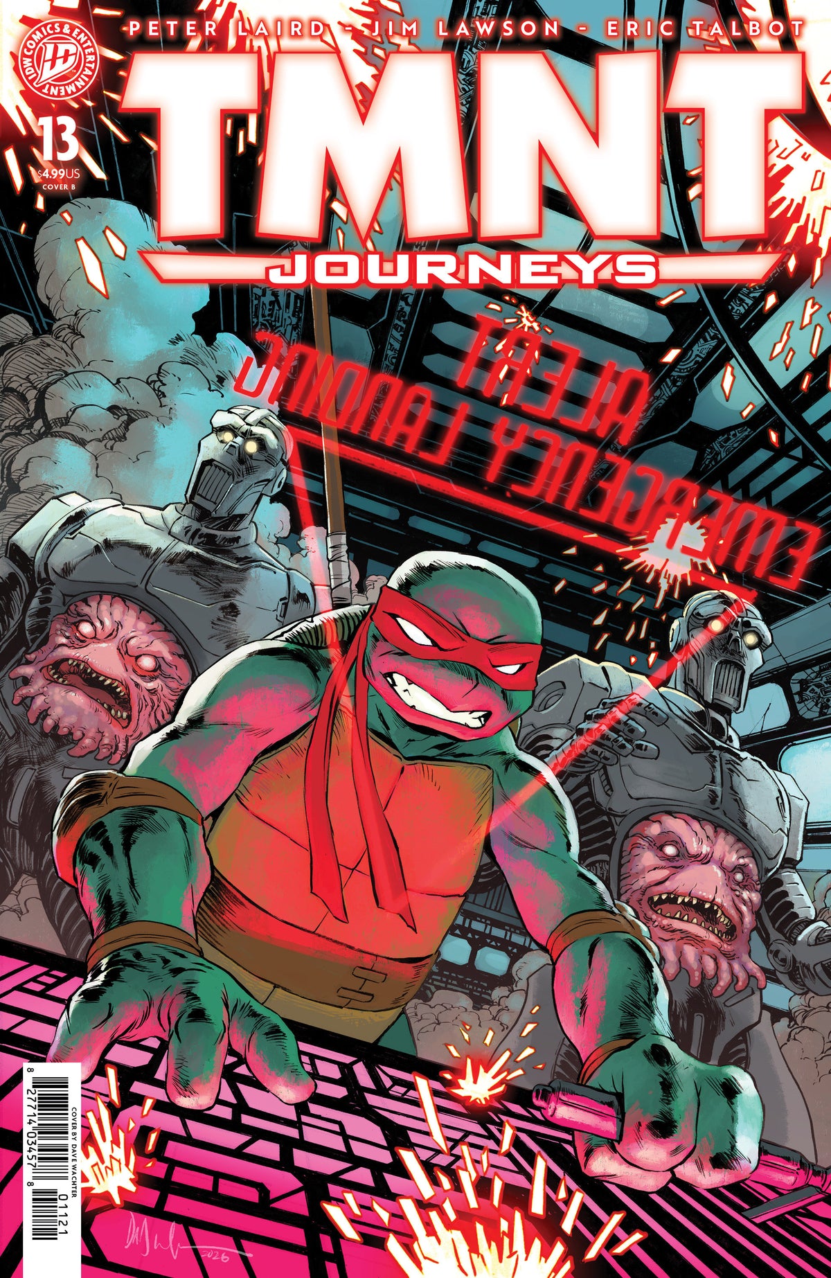 Teenage Mutant Ninja Turtles: Journeys #13 Variant B (Wachter)