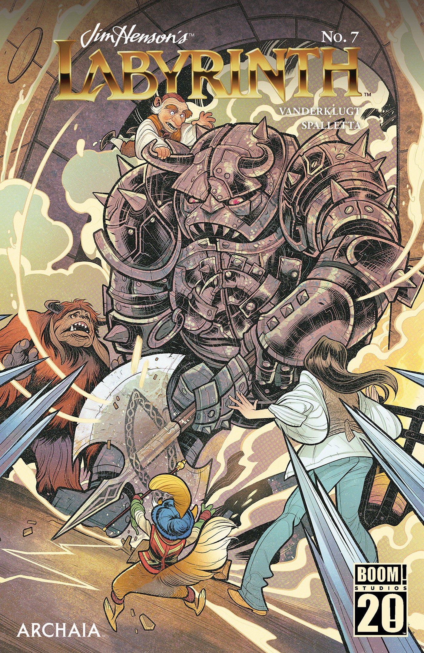 Jim Henson'S Labyrinth #7 B Variant (Dressed, Torque)