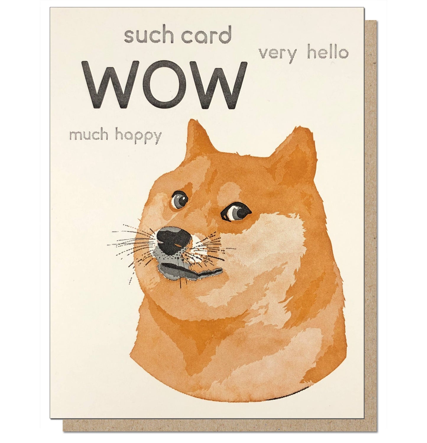 The Doge Meme Card