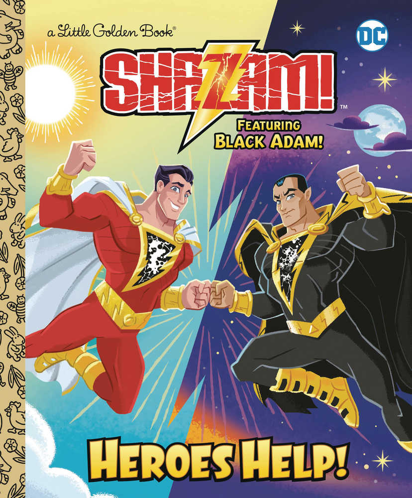 LGB DC Shazam Heroes Help Little Golden Book