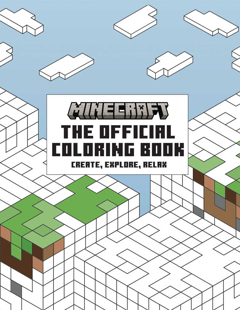 Minecraft Official Coloring Book