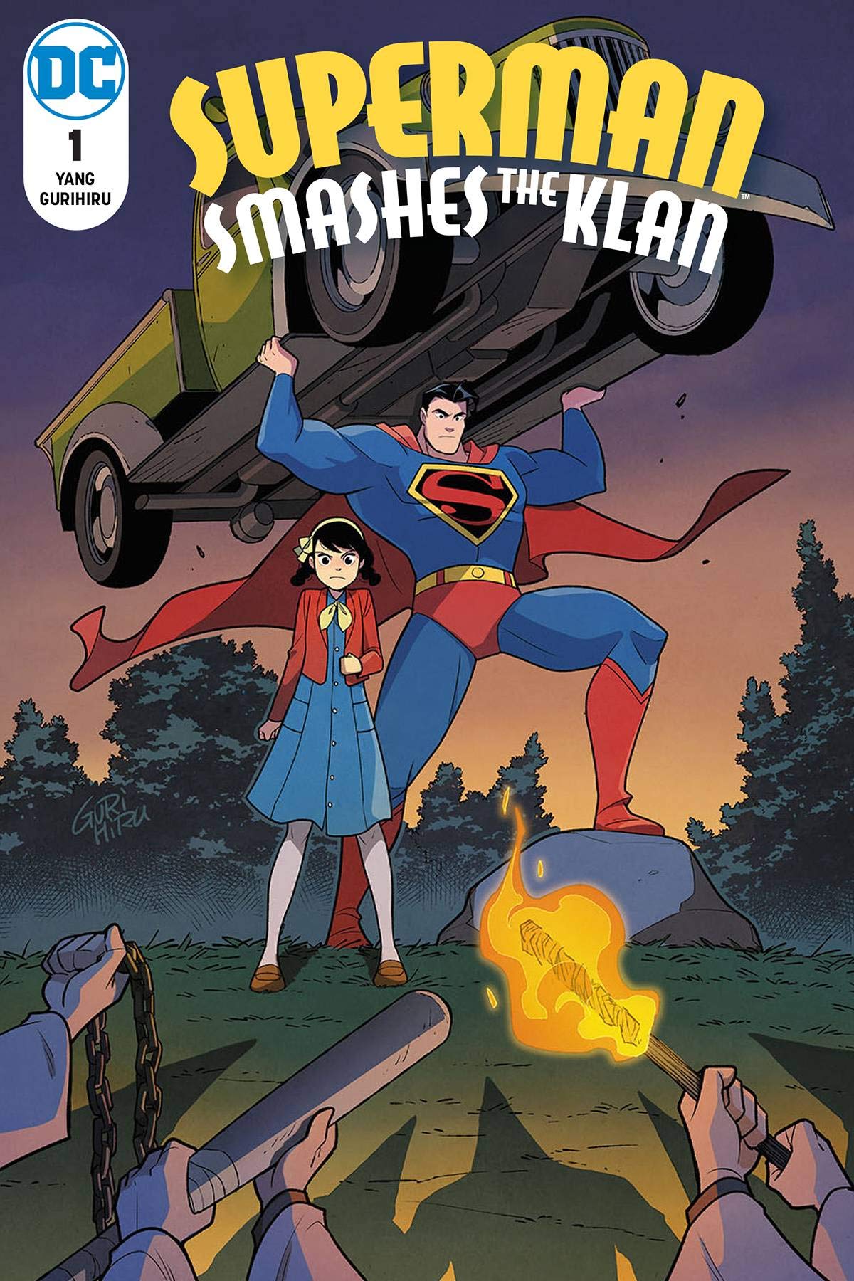 Superman Smashes the Klan #1