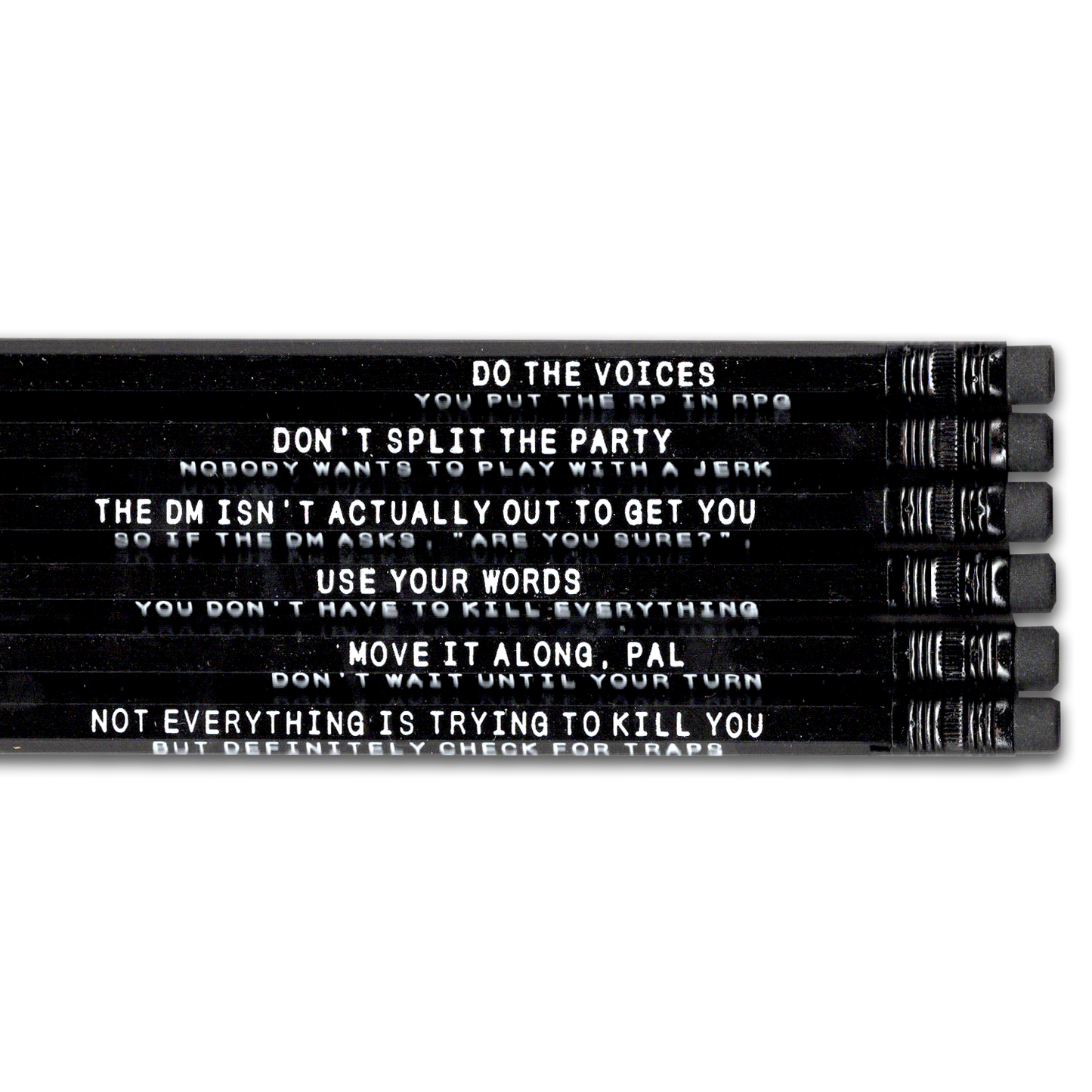 Metagaming Pencils - Great for D&D, RPG, and more!