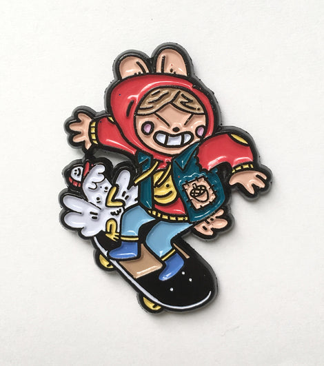 Enamel Pin: Clover by Michael Sweater