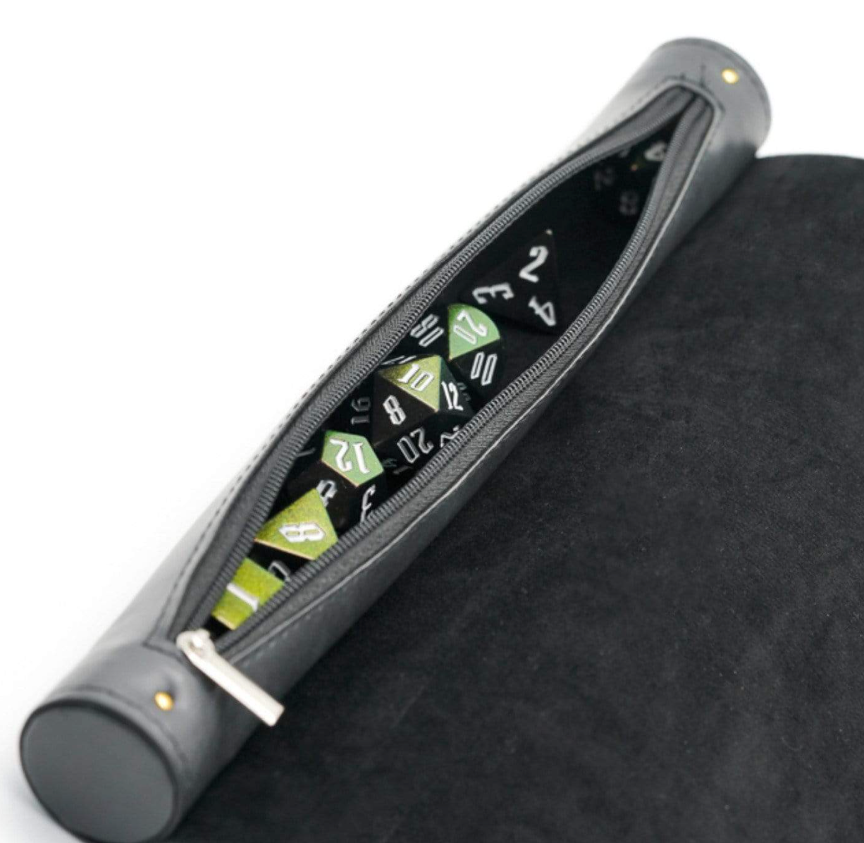 Roll-Up Leatherette Dice Mat