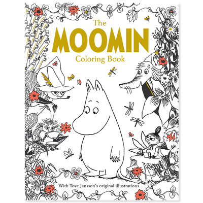 The Moomin Coloring Book (Official Gift Edition with Gold Foil Cover)