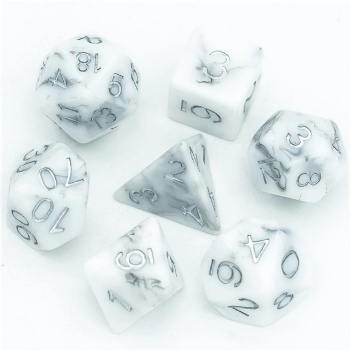 Black Stone RPG Dice Set