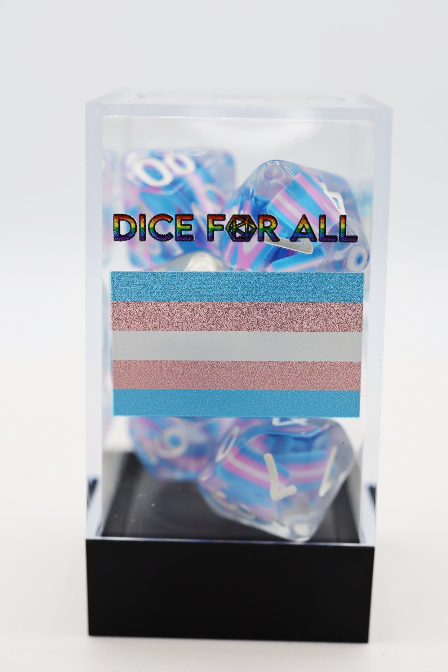 Trans Pride Dice