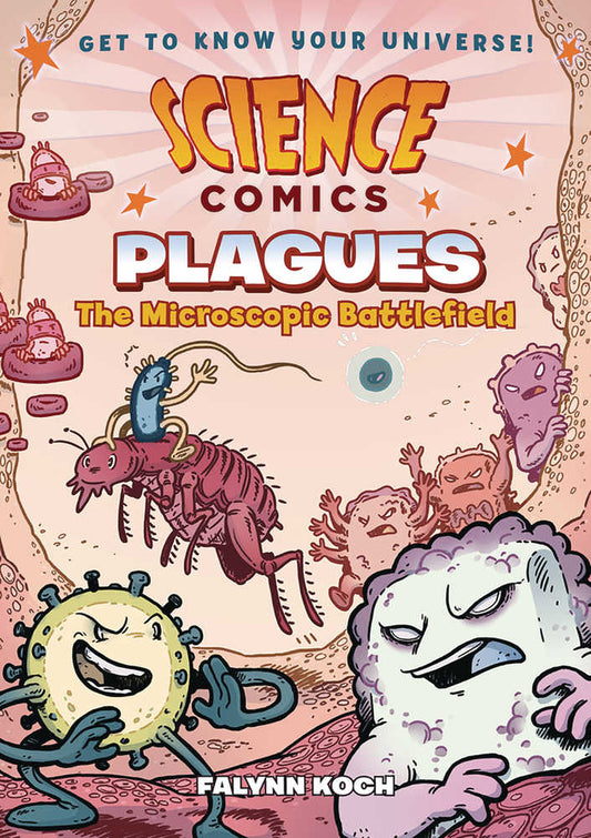 Science Comics Plagues Softcover Graphic Novel Microscopic Battlefield