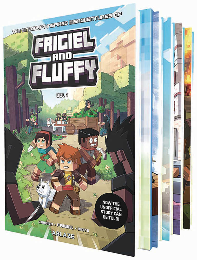 Minecraft Misadv Of Frigiel & Fluffy Volume 1-5 Box Set