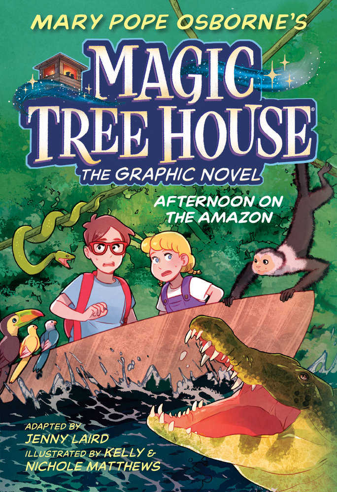 Magic Treehouse: Afternoon On The Amazon Graphic Novel