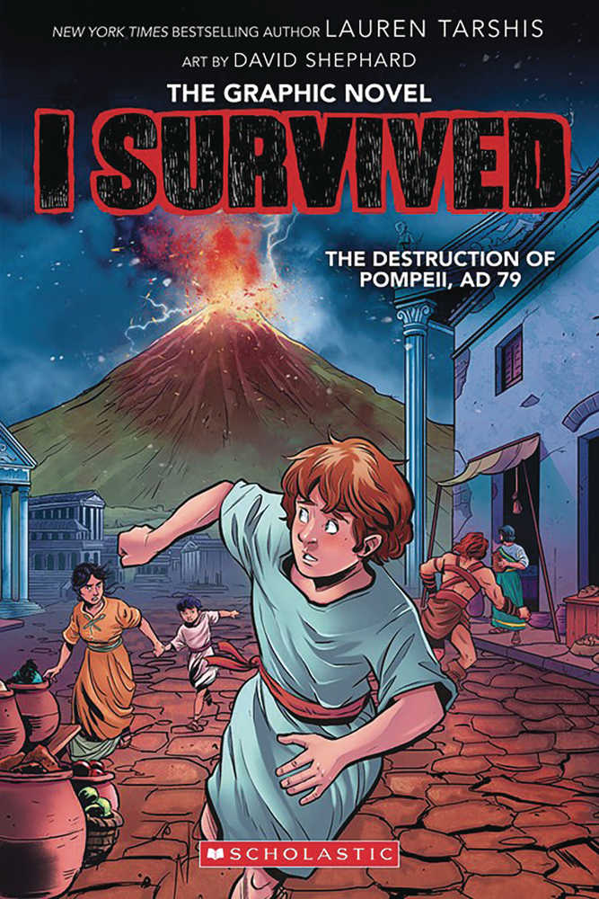 I Survived Graphic Novel Volume 10 Destruction Of Pompeii Ad 79