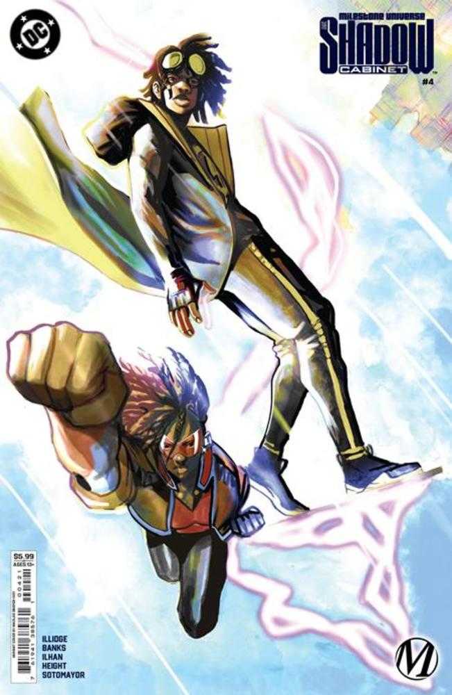 Milestone Universe The Shadow Cabinet #4 (Of 4) Cover B Nikolas Draper-Ivey Card Stock Variant