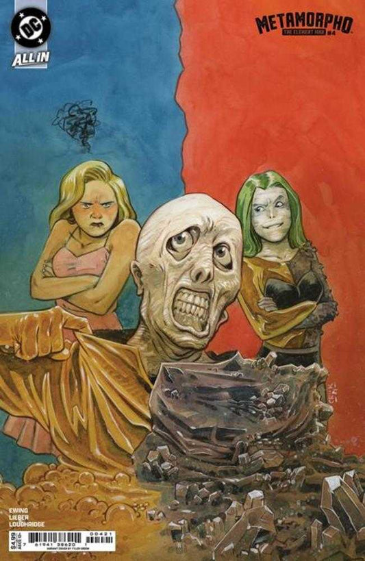 Metamorpho The Element Man #4 Cover B Tyler Crook Card Stock Variant