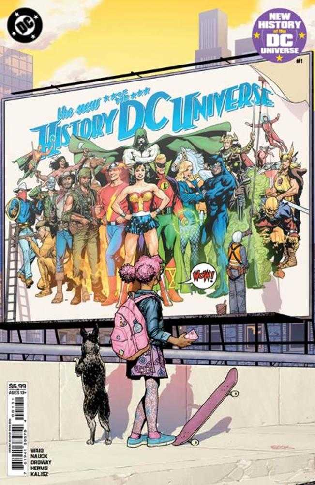 New History Of The DC Universe #1 (Of 4) Cover C Ryan Sook Card Stock Variant