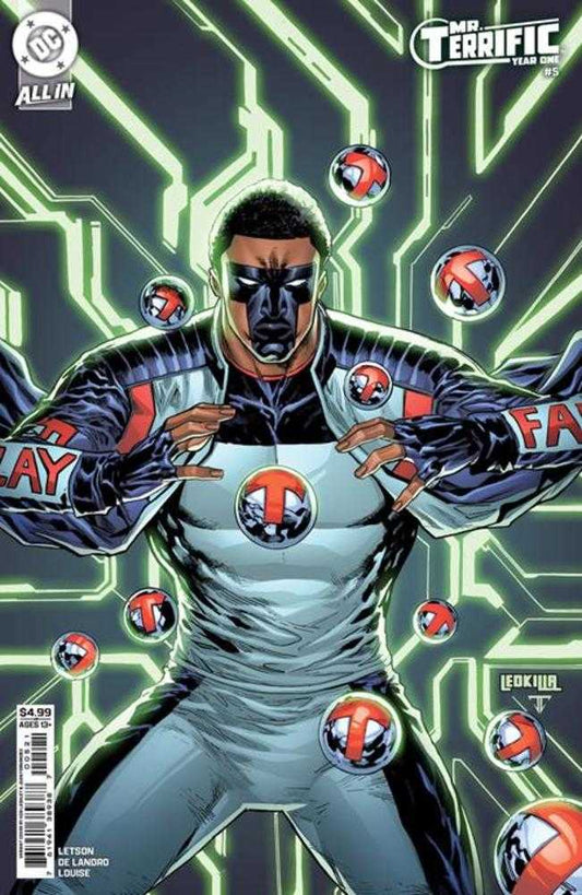Mr Terrific Year One #5 (Of 6) Cover B Ken Lashley Card Stock Variant