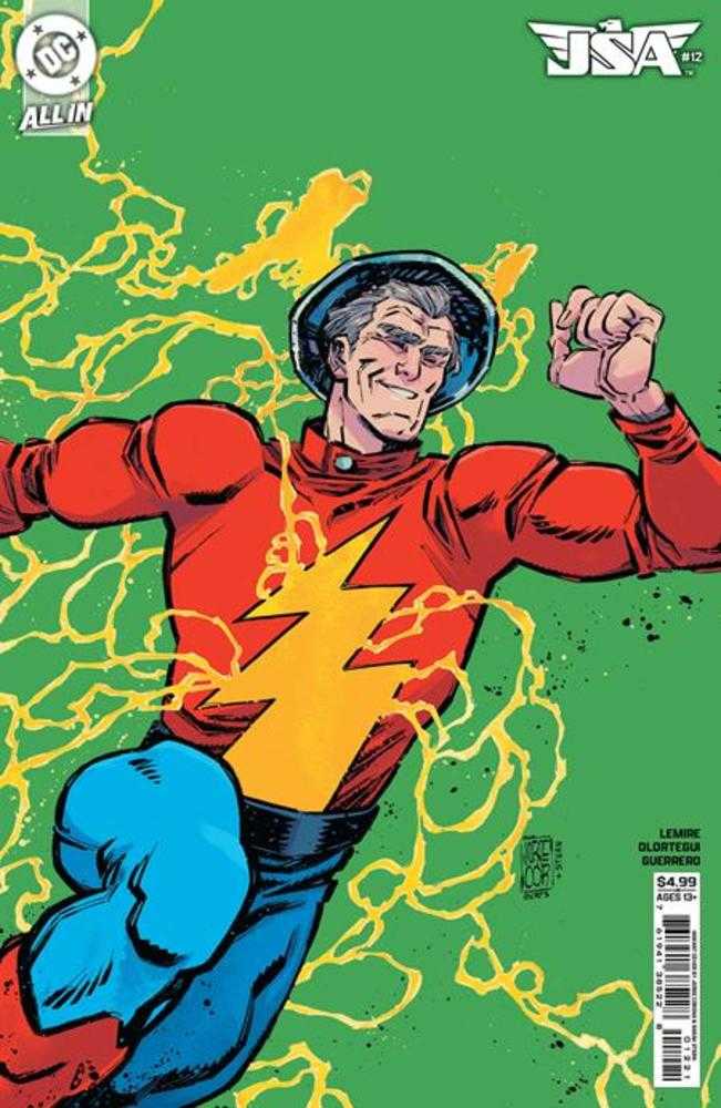 JSA #12 Cover B Jorge Corona Card Stock Variant