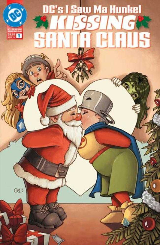 DC's I Saw Ma Hunkel Kissing Santa Claus #1 (One Shot) Cover A Chrissie Zullo