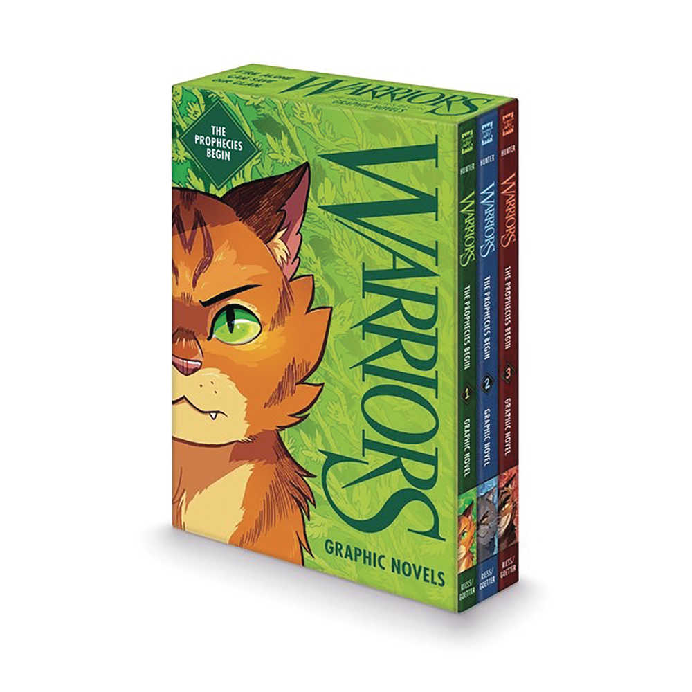 Warriors Graphic Novel The Prophecies Begin Box Set (1 3)