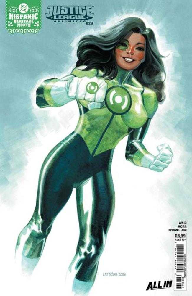 Justice League Unlimited #23 Cover F Jose Ladronn Hispanic Heritage Month Card Stock Variant