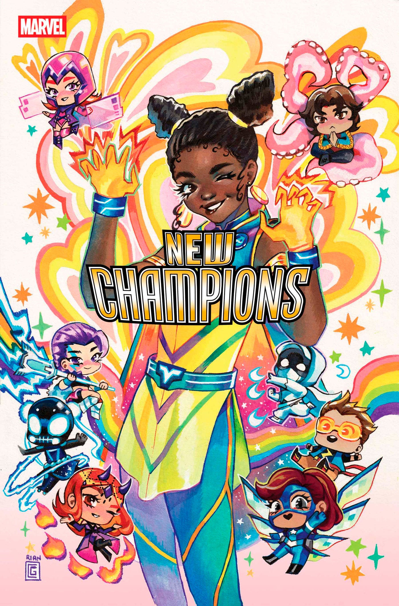 New Champions #4 Rian Gonzales Variant