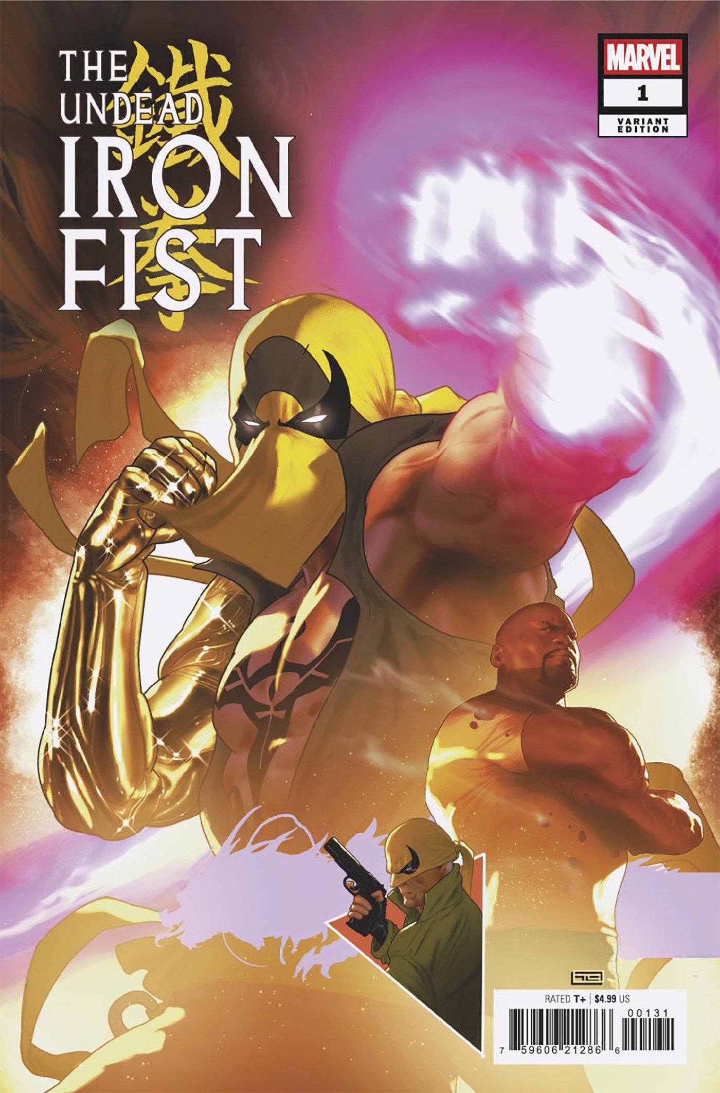 The Undead Iron Fist #1 Taurin Clarke Variant