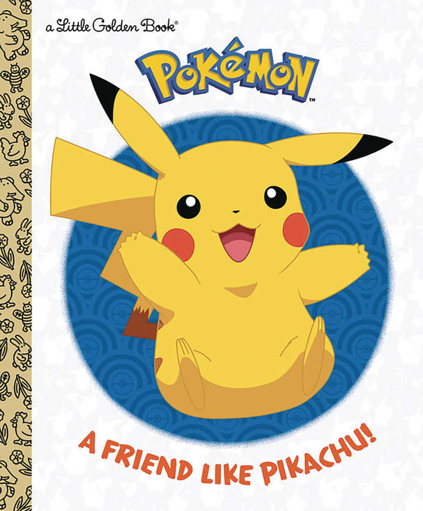 LGB A Friend Like Pikachu Pokemon Little Golden Book