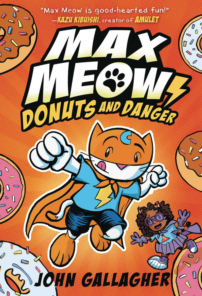 Max Meow Cat Crusader Graphic Novel Volume 02 Donuts And Danger