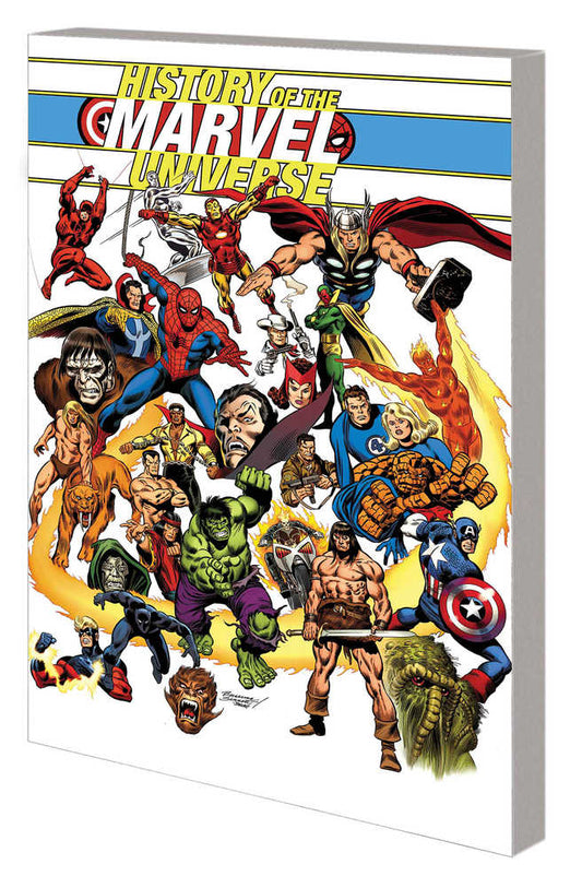 History Marvel Universe TPB Buscema Direct Market Variant