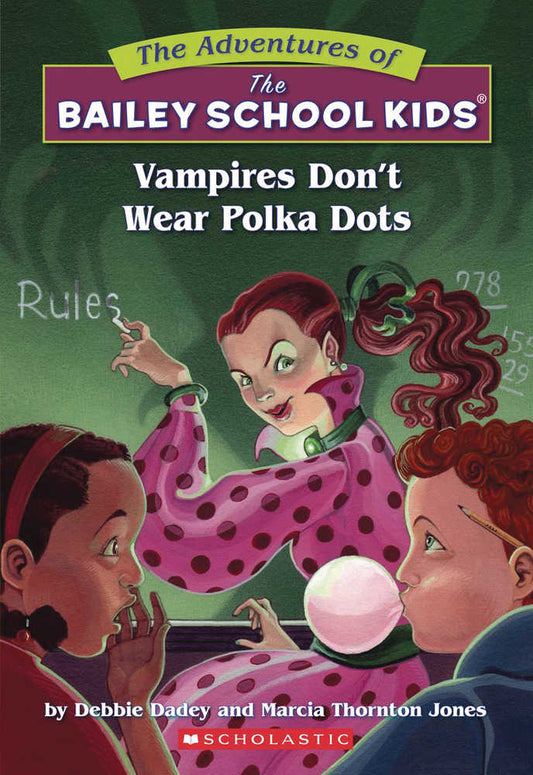 Adventure Of Bailey School Kids Graphic Novel Volume 01 Vampires Dont Wear Polka