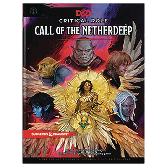D&D Role Playing Game Critcal Role Call Netherd Hardcover