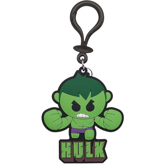 Marvel Heroes Hulk PVC Soft Touch Bag Clip