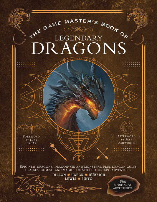 Game Masters Book Legendary Dragons Hardcover