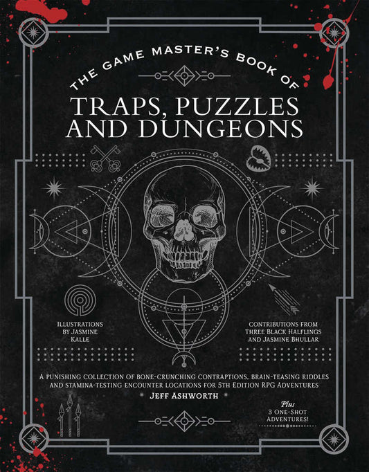 Game Masters Book Traps Puzzles Dungeons Hardcover