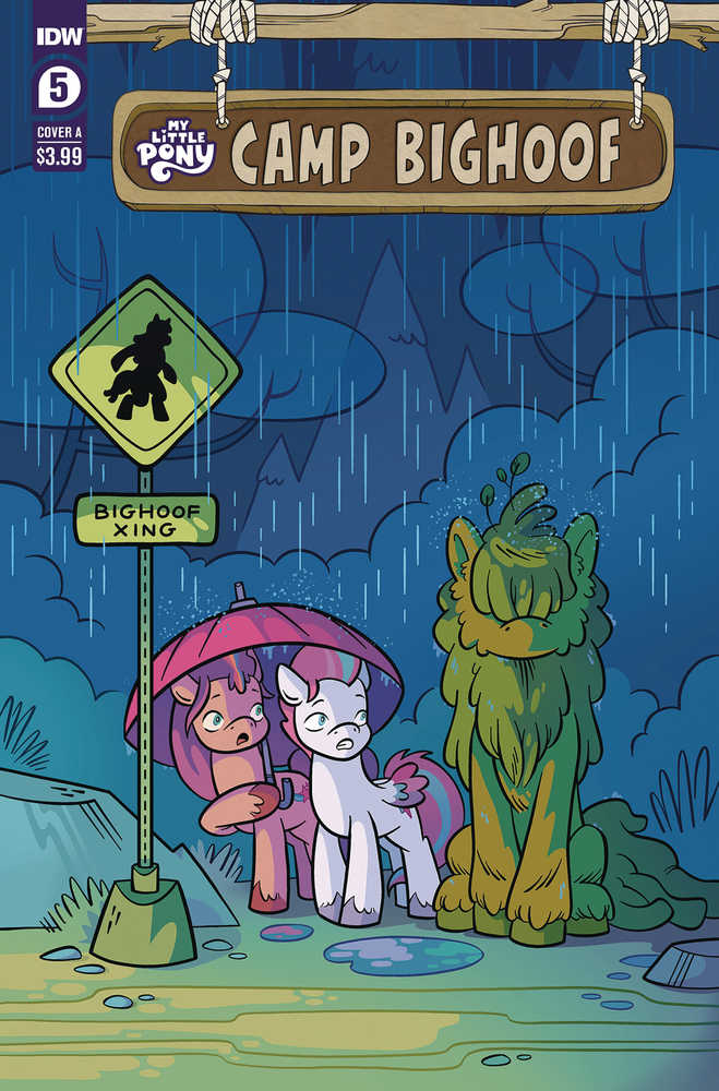 My Little Pony Camp Bighoof #5 Cover A Sherron