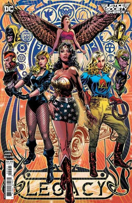 Justice Society Of America #9 (Of 12) Cover B Tony Harris Card Stock Variant