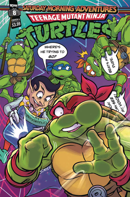 Teenage Mutant Ninja Turtles Saturday Morning Adventure 2023 #8 Cover A Myer