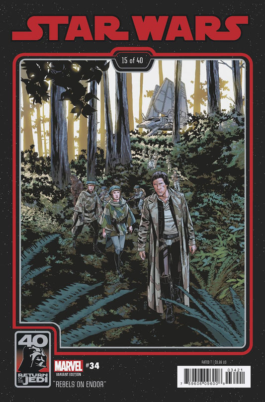 Star Wars 34 Chris Sprouse Return Of The Jedi 40th Anniversary Variant