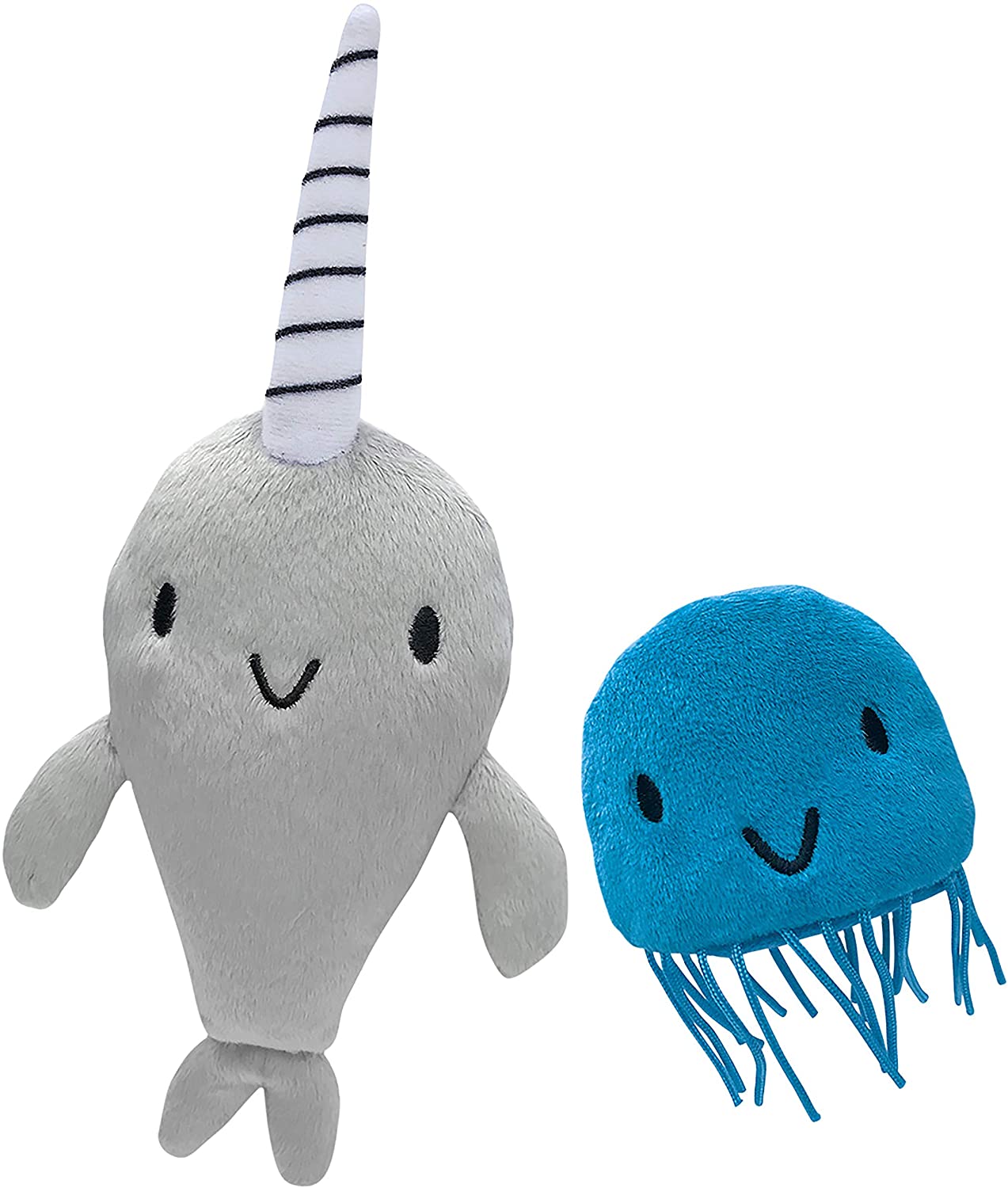Narwhal and Jelly Fingerpuppet Pair