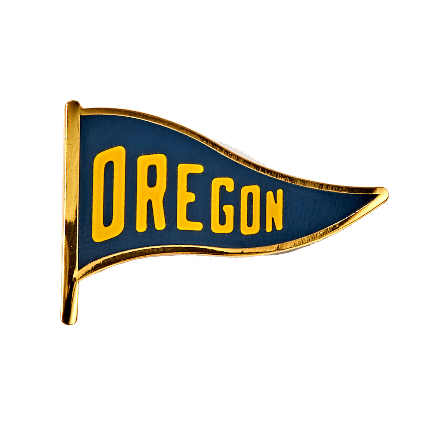 Oregon Pennant Enamel Pin