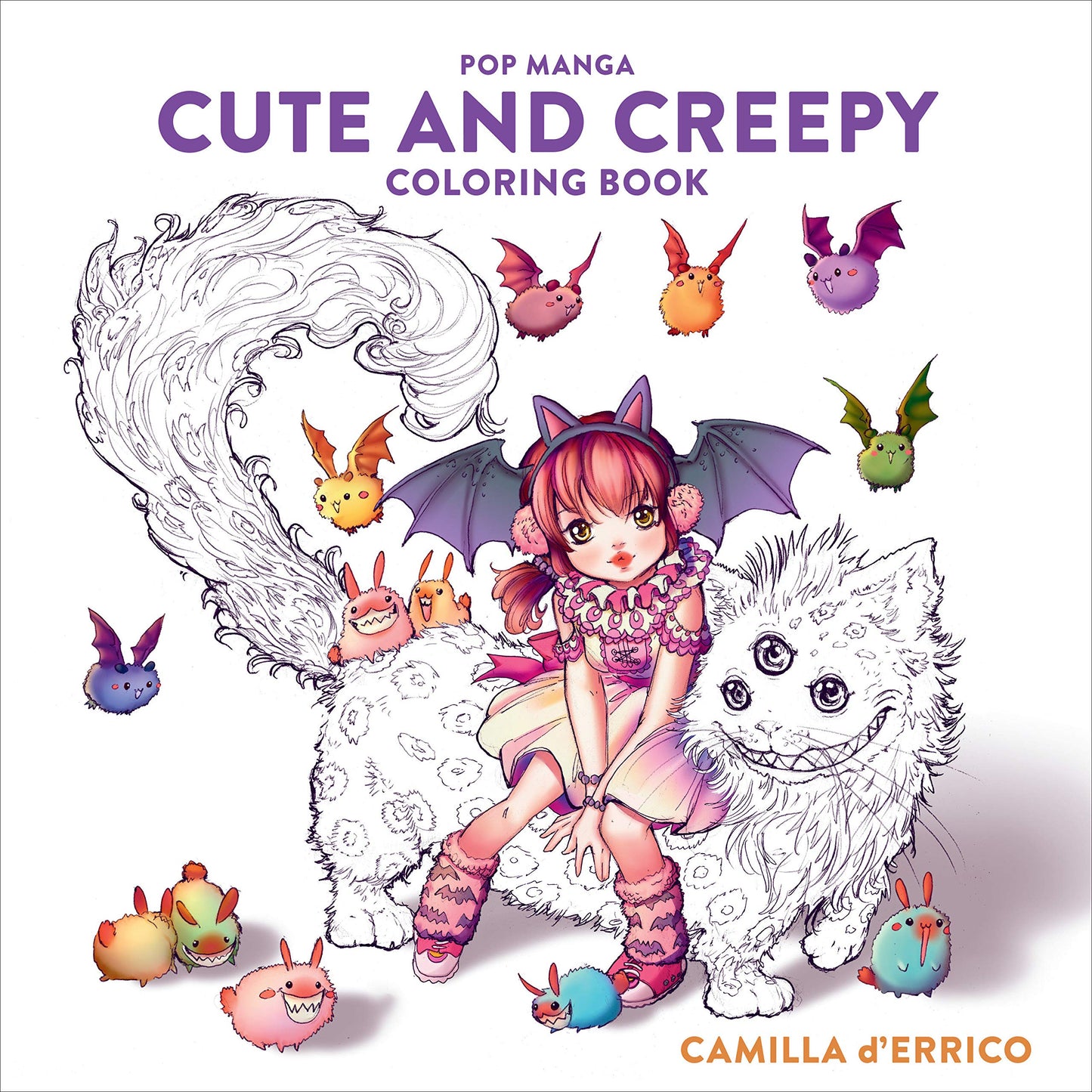 Pop Manga Creepy & Cute Coloring Book