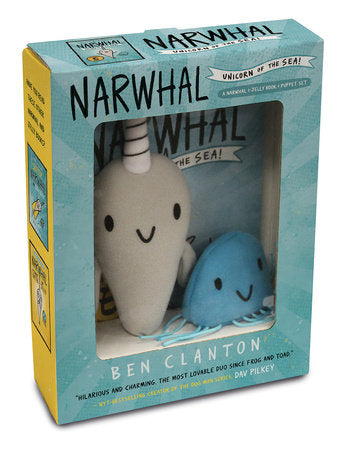 Narwhal and Jelly Book 1 with Puppet Set