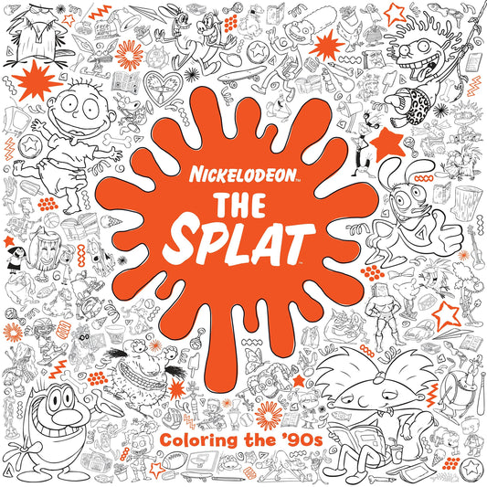 SPLAT! The 90s Nickelodeon Coloring Book